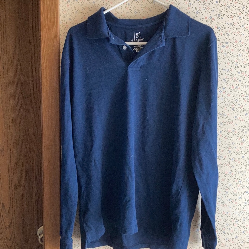 Long sleeve polo like new!